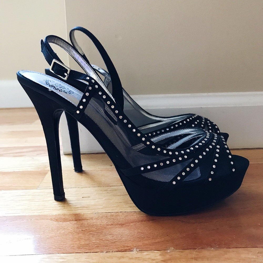 Sequin Heels